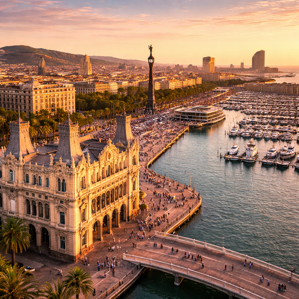 fly drive Barcelona